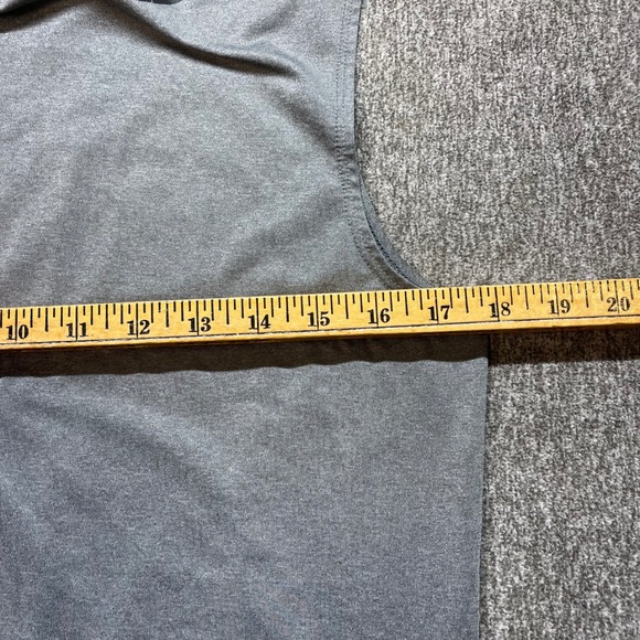 Nike Pro Combat Dri Fit Men's Gray Fitted Sleeveless Tank Top Size M - Picture 9 of 11